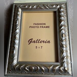 Silver and gold tone  Photo Frame
